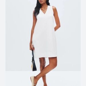 J. McLaughlin White Sleeveless Dress - size large